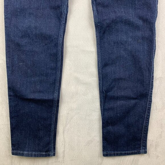 DU/ER Mens Pants 32 Blue Jeans L2X Slim Fit Stretch Performance Denim 32x30.5 - Picture 3 of 14